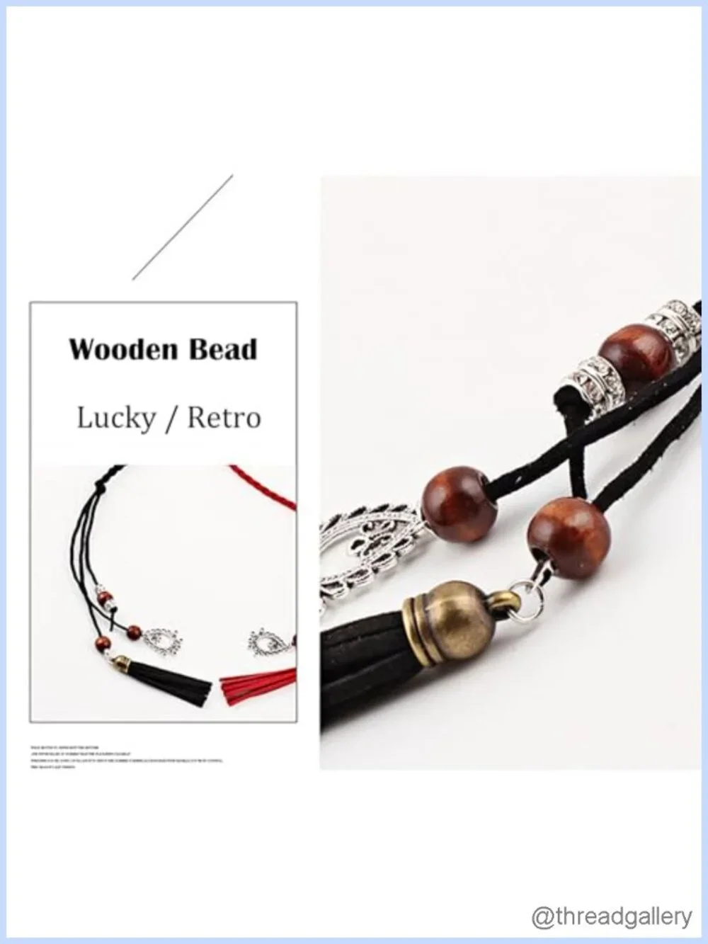 PU Leather Rope Waist Belt Woven Tassel Chain for Dress Skirt Boho
